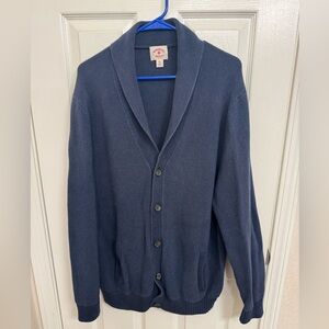 Brooks Brothers Navy Cardigan Sweater XXL